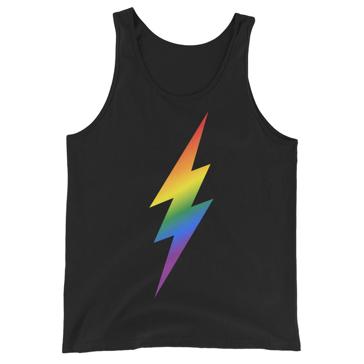 Rainbow Pride Lightning Tank Top Vests and Tank Tops The Rainbow Stores
