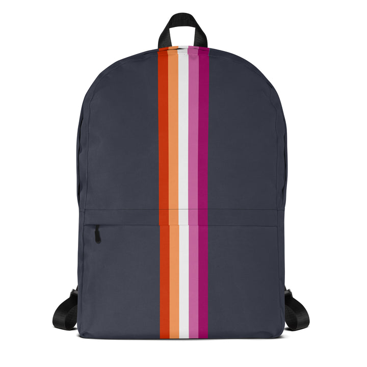 Lesbian Pride Stripe Backpack Bags The Rainbow Stores