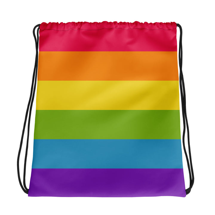 Rainbow Pride Flag Drawstring Bag Bags The Rainbow Stores