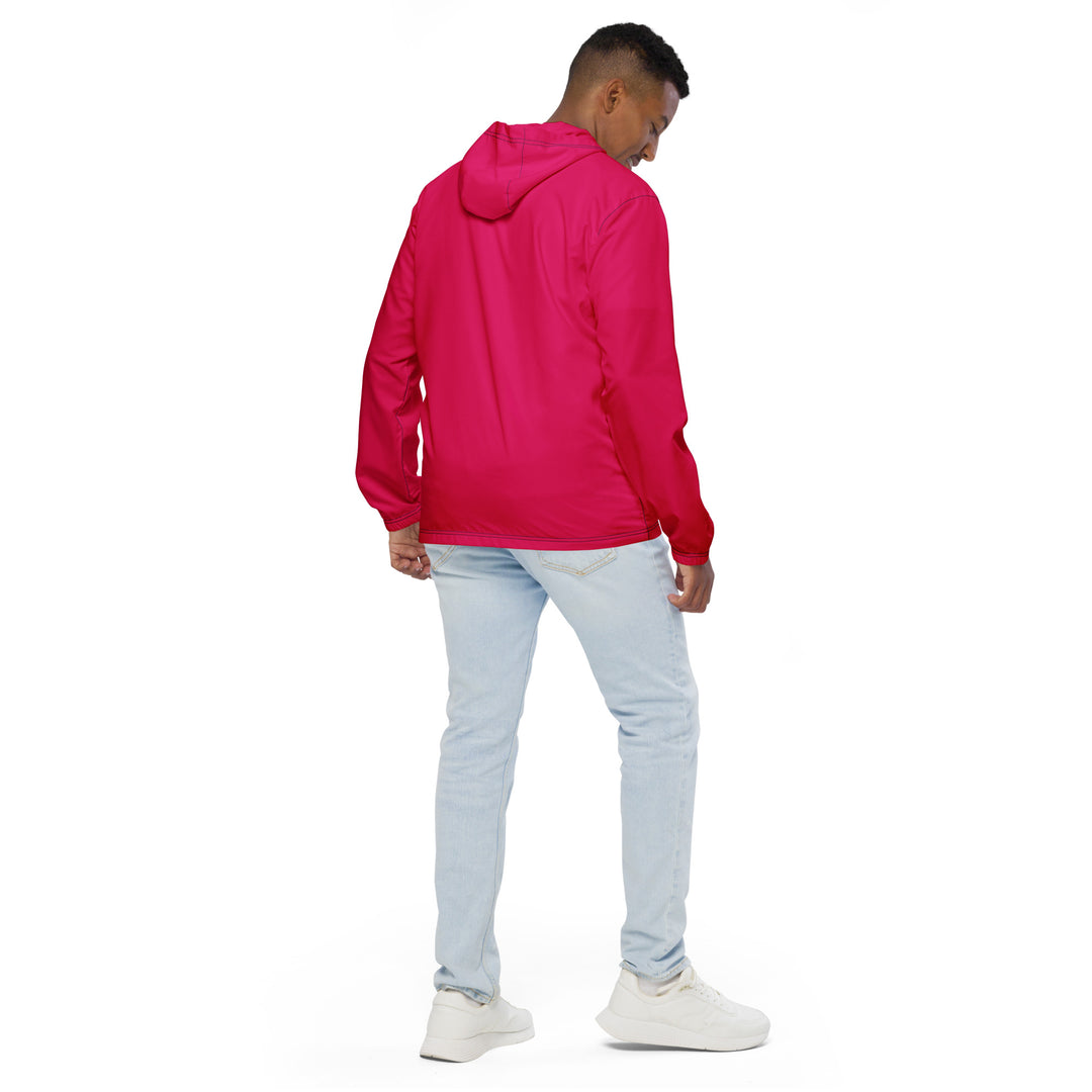 Hot Pink Windbreaker With Rainbow Pride Inside Windbreaker The Rainbow Stores