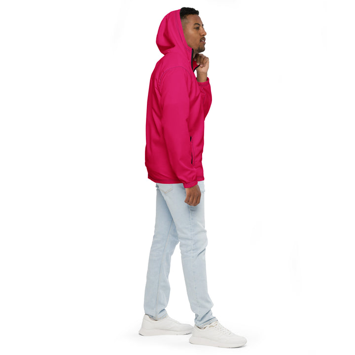 Hot Pink Windbreaker With Rainbow Pride Inside Windbreaker The Rainbow Stores