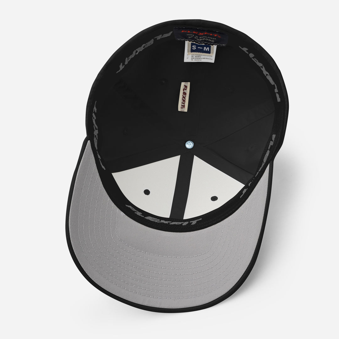 Dyke Embroidered Closed Back Cap Hats The Rainbow Stores