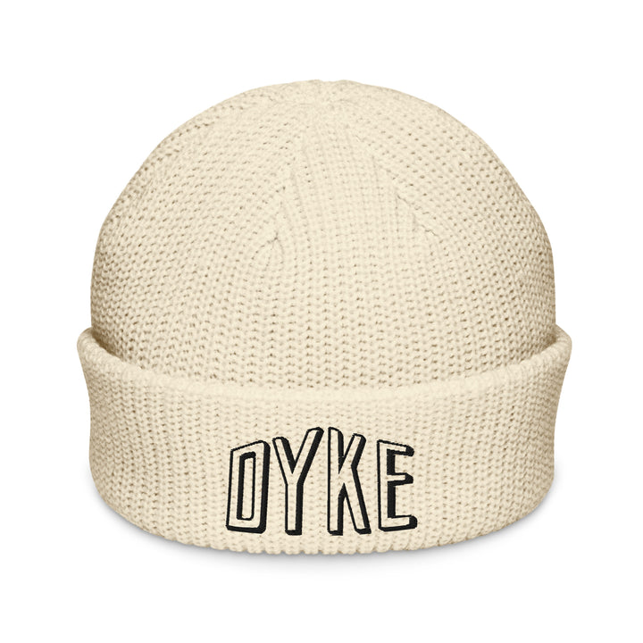 Outline Dyke Embroidered Fisherman Beanie Hats The Rainbow Stores
