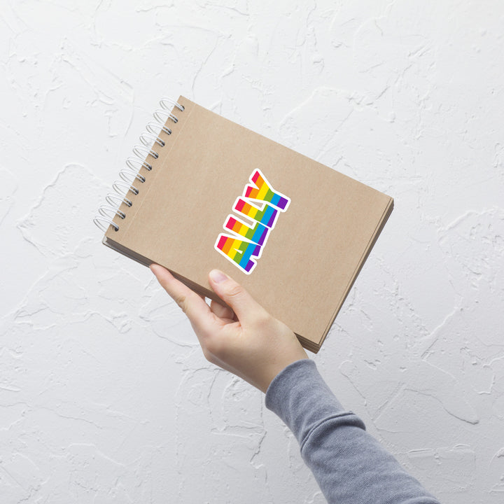 Ally Rainbow Sticker Stickers The Rainbow Stores