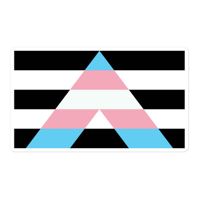 Trans Ally Flag Sticker Stickers The Rainbow Stores