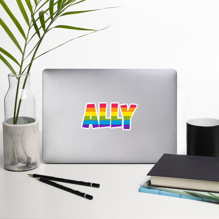 Ally Rainbow Sticker Stickers The Rainbow Stores