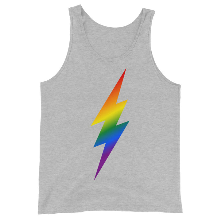 Rainbow Pride Lightning Tank Top Vests and Tank Tops The Rainbow Stores