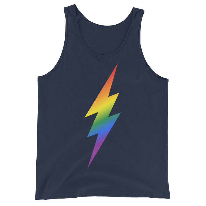 Rainbow Pride Lightning Tank Top Vests and Tank Tops The Rainbow Stores