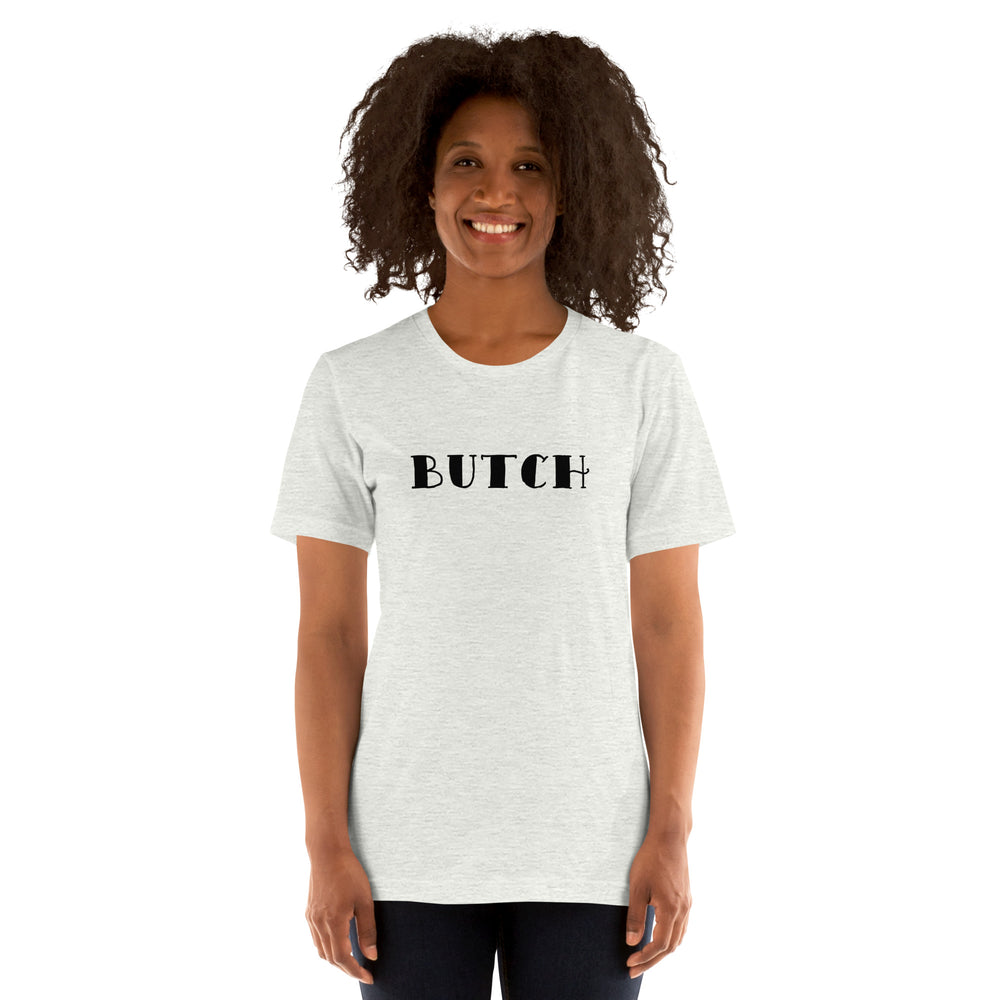 Butch Tattoo Text T-Shirt T-shirts The Rainbow Stores