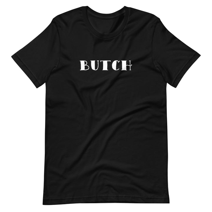 Butch Tattoo Text T-Shirt T-shirts The Rainbow Stores