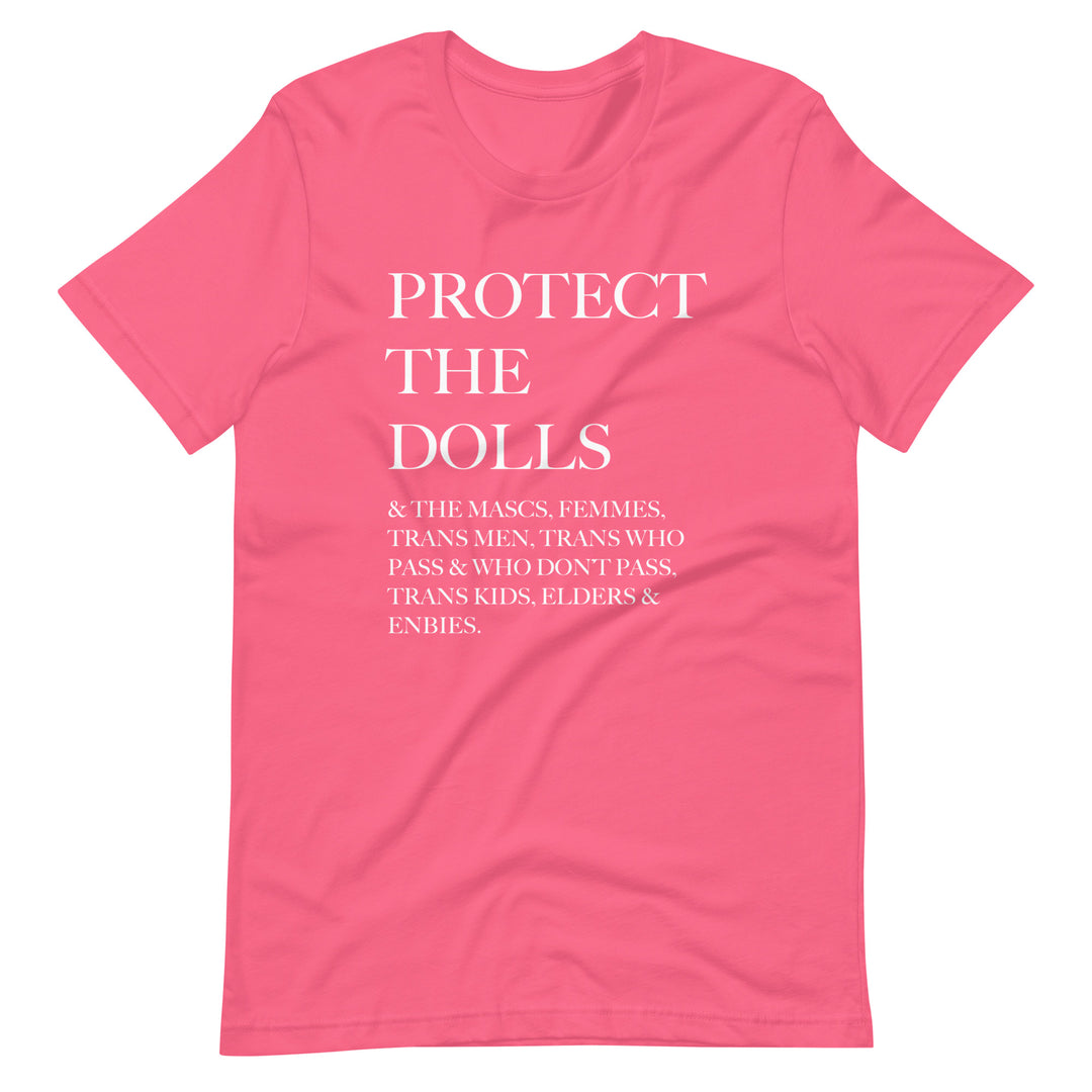 Protect The Dolls And The Mascs Inclusive T-Shirt T-shirts The Rainbow Stores