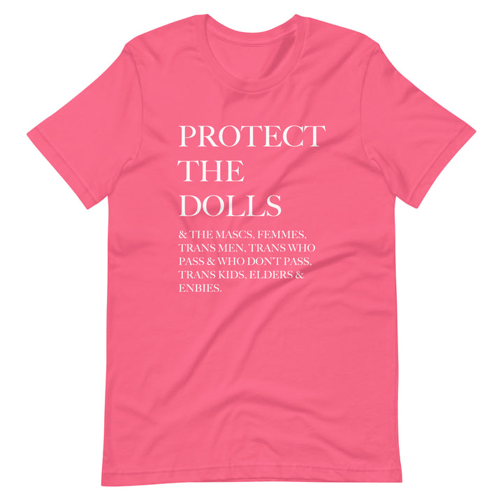Protect The Dolls And The Mascs Inclusive T-Shirt T-shirts The Rainbow Stores