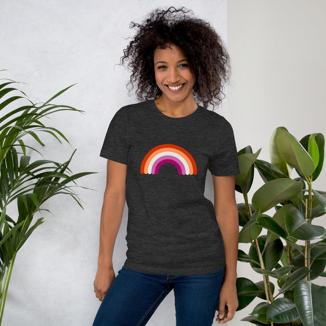 Lesbian Pride Rainbow T-Shirt T-shirts The Rainbow Stores