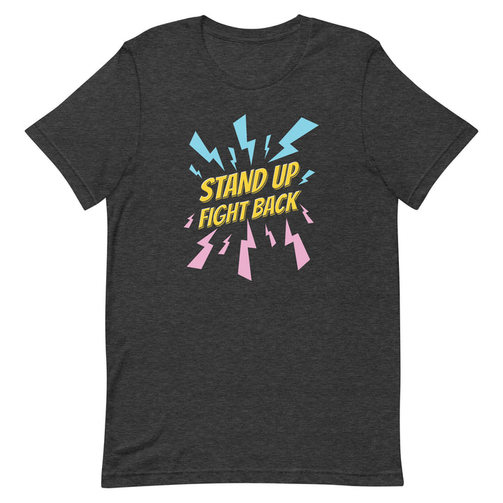 Stand Up Fight Back Trans Pride T-Shirt T-shirts The Rainbow Stores