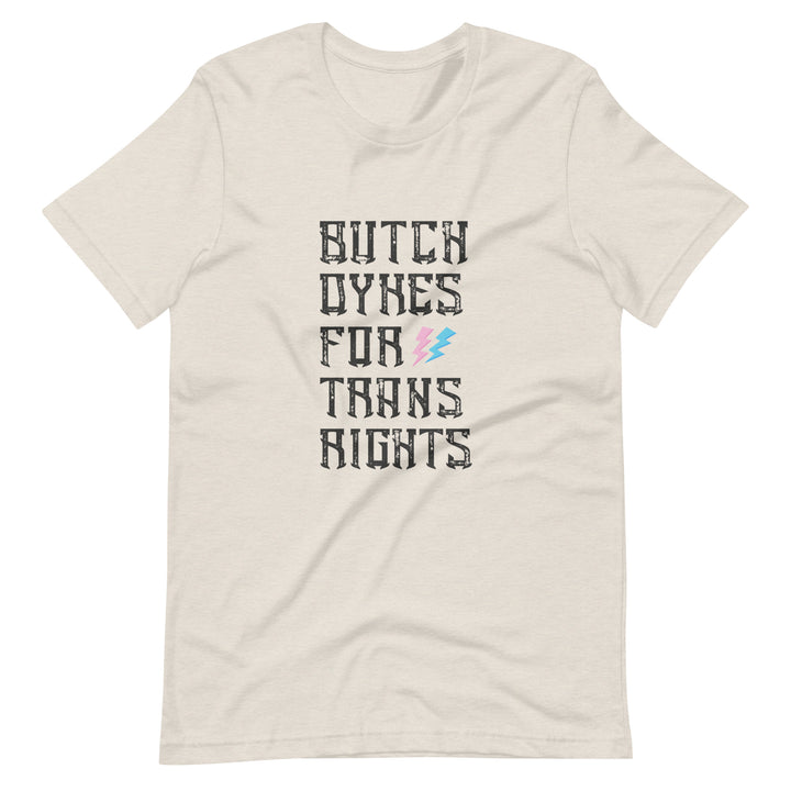 Butch Dykes For Trans Rights T-Shirt T-shirts The Rainbow Stores