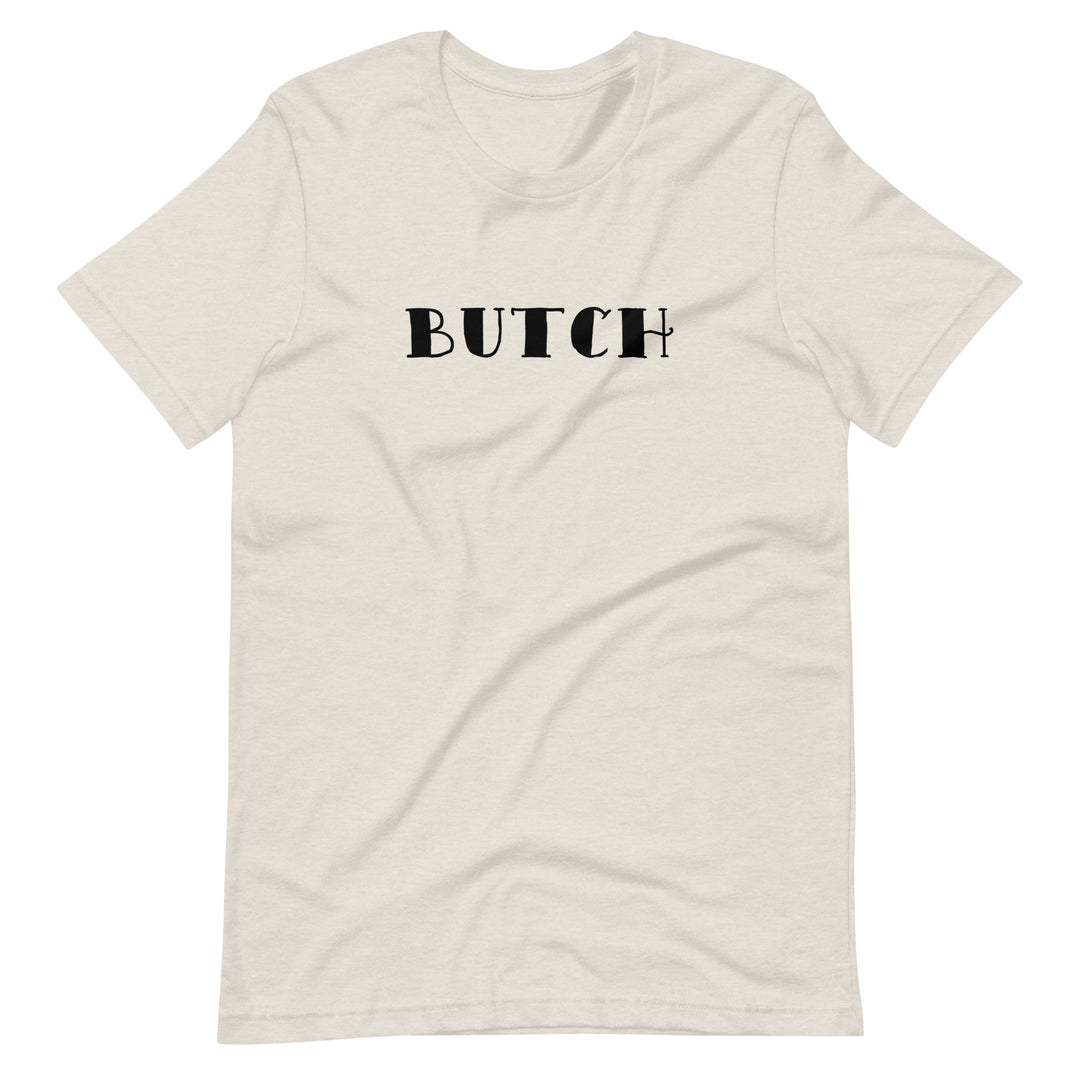 Butch Tattoo Text T-Shirt T-shirts The Rainbow Stores
