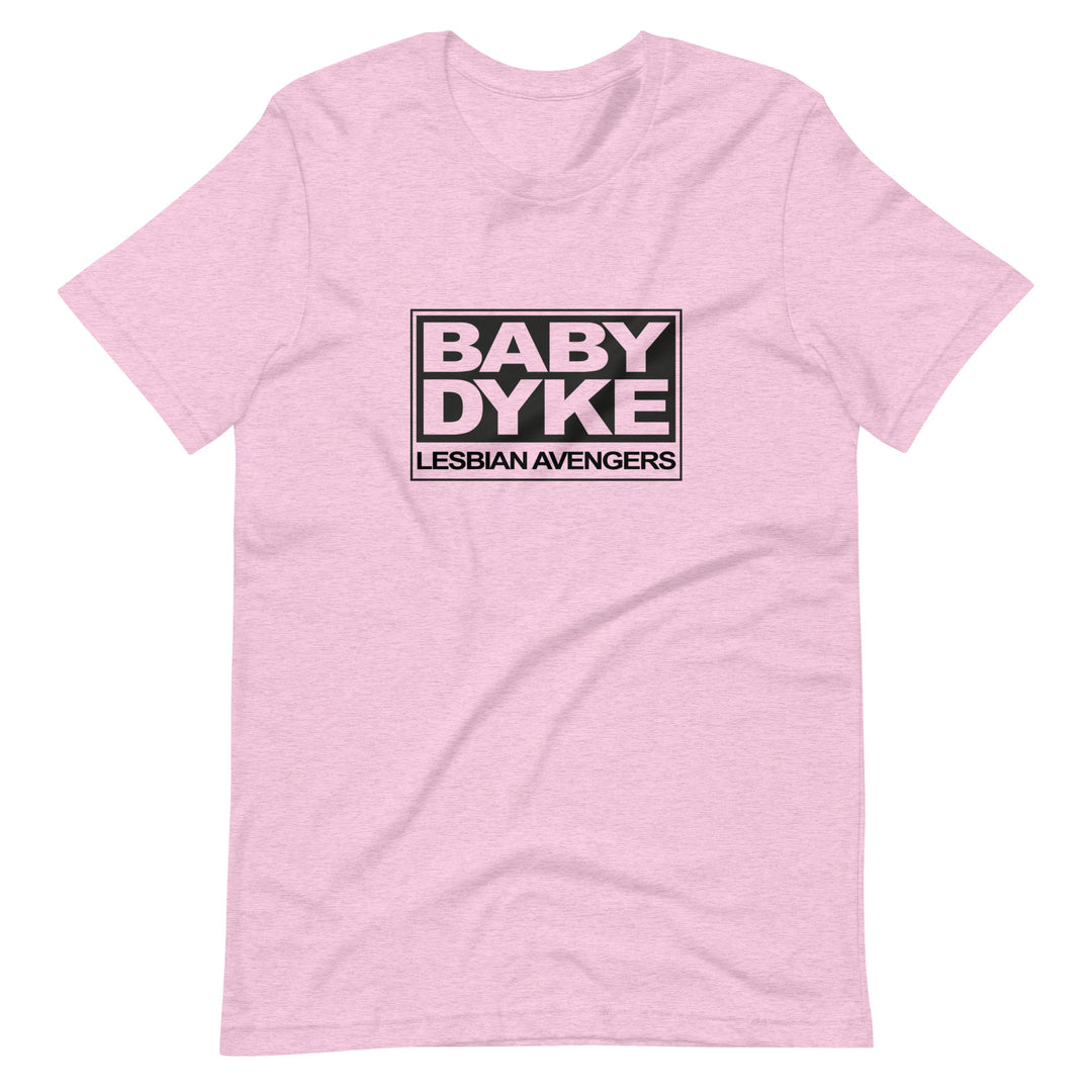 Lesbian Avengers Baby Dyke T-Shirt T-shirts The Rainbow Stores