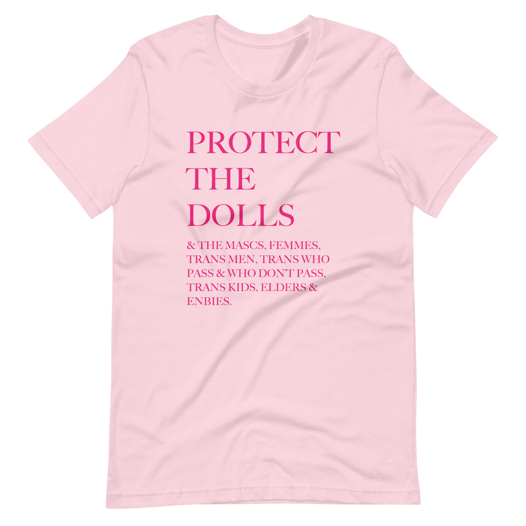 Protect The Dolls And The Mascs Inclusive T-Shirt T-shirts The Rainbow Stores