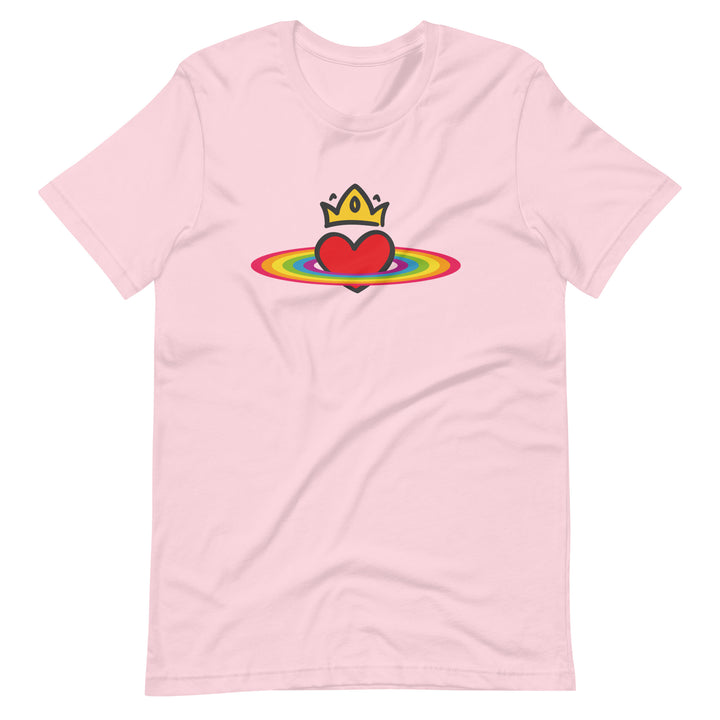 Rainbow Halo and Heart T-Shirt T-shirts The Rainbow Stores