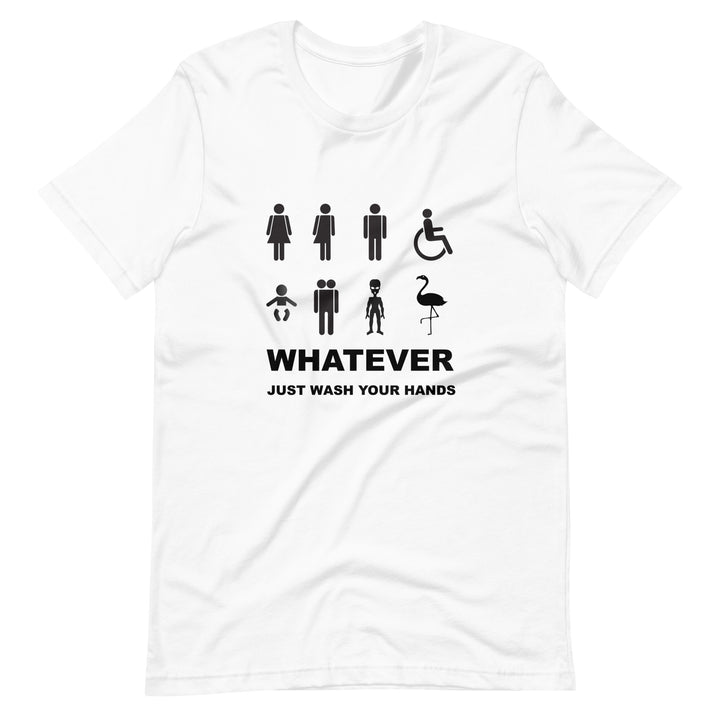 Inclusive Restroom Sign T-Shirt T-shirts The Rainbow Stores