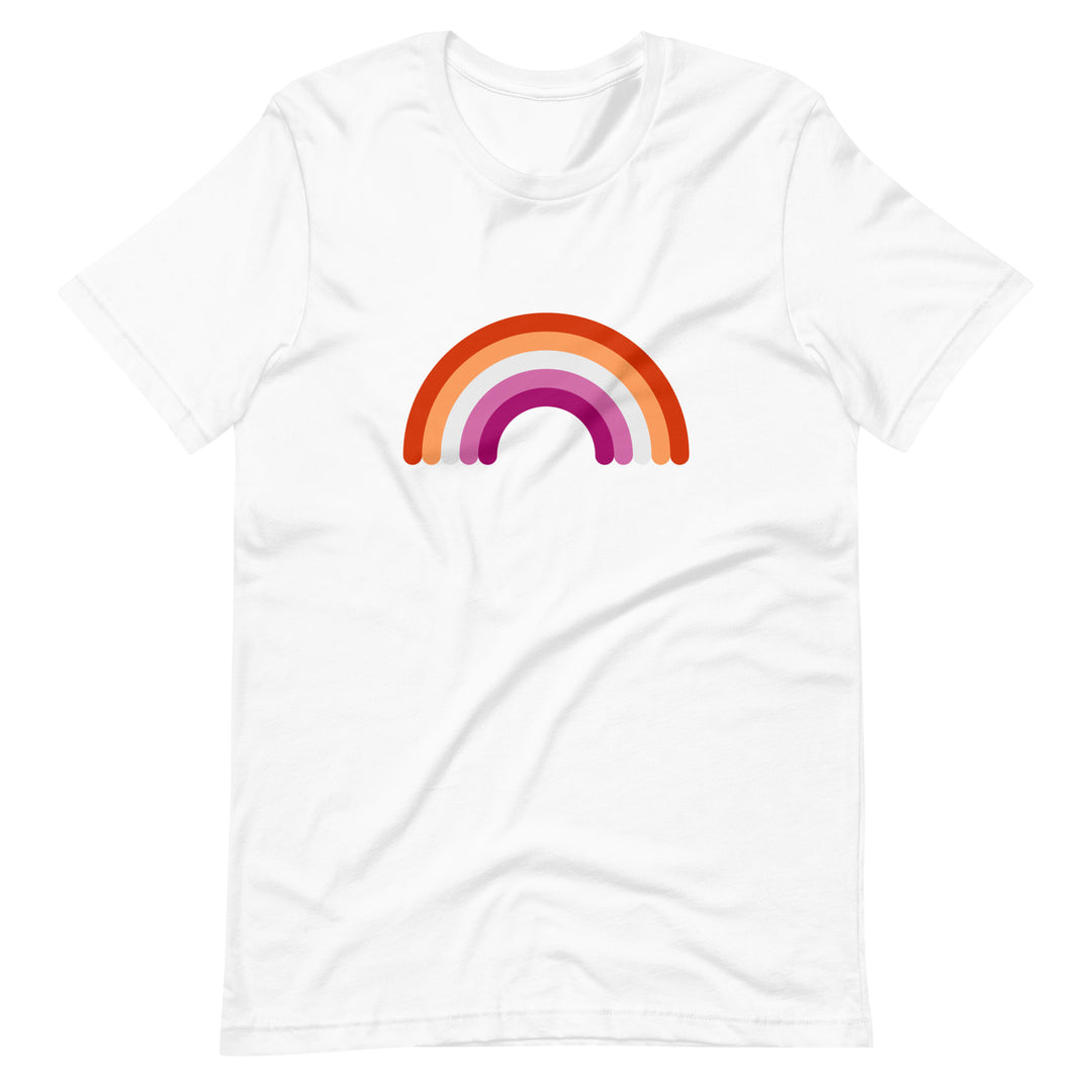 Lesbian Pride Rainbow T-Shirt T-shirts The Rainbow Stores