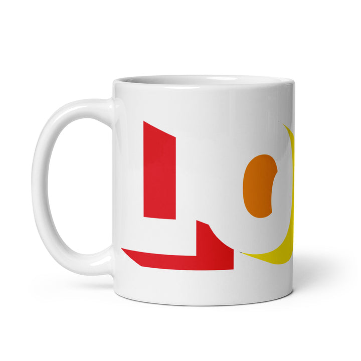 Rainbow Pride Love Mug Mugs The Rainbow Stores