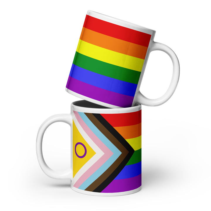 Intersex Inclusive Progress Pride Flag Mug Mugs The Rainbow Stores