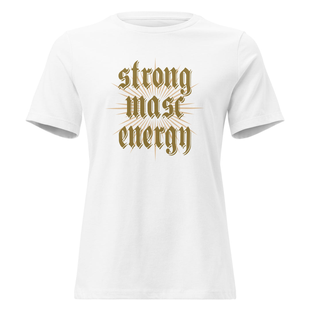 Strong Masc Energy T-Shirt T-shirts The Rainbow Stores