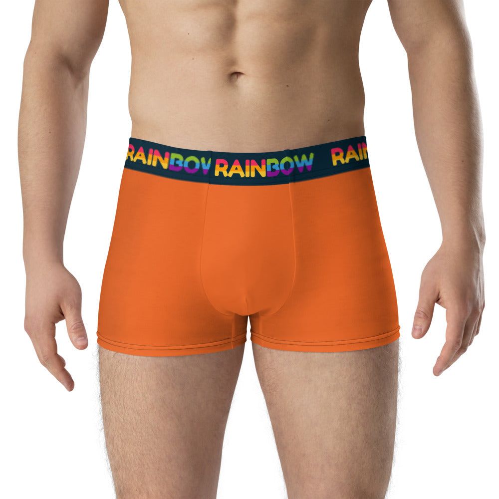 Rainbow Orange Boxer Briefs