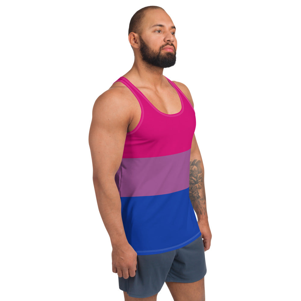 Bisexual Pride Flag Vest Vests and Tank Tops The Rainbow Stores