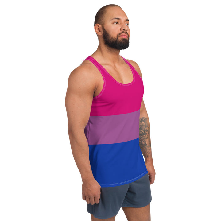 Bisexual Pride Flag Vest Vests and Tank Tops The Rainbow Stores