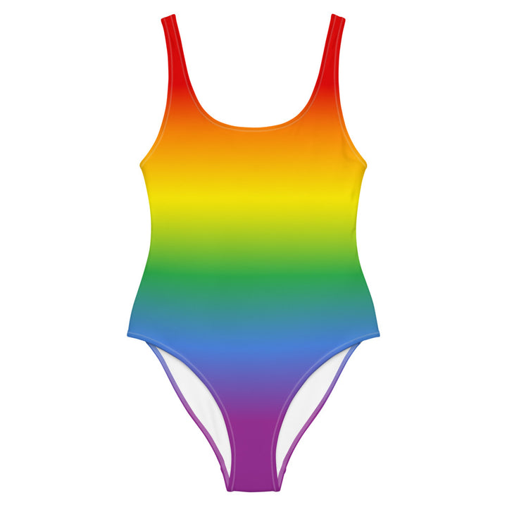 Rainbow Graduated Colour One-Piece Swimsuit Swimwear The Rainbow Stores