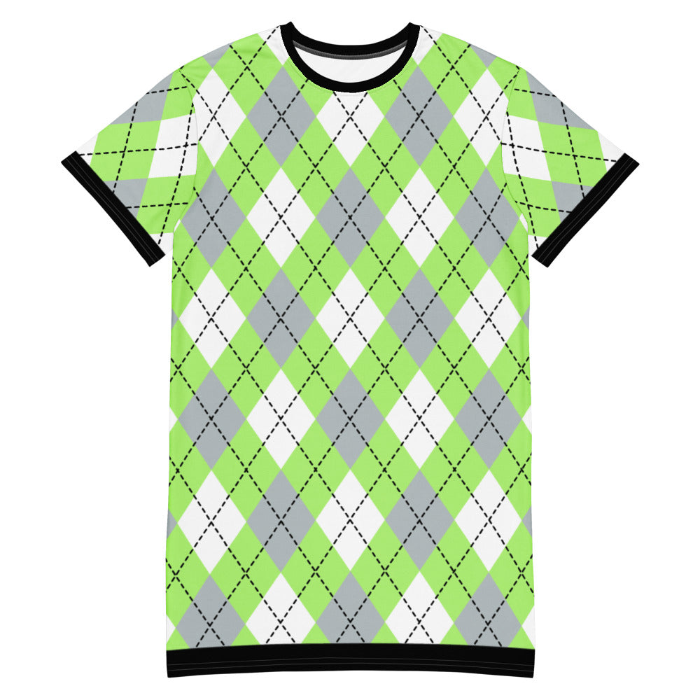 Agender Tartan T-shirt Dress – The Rainbow Stores