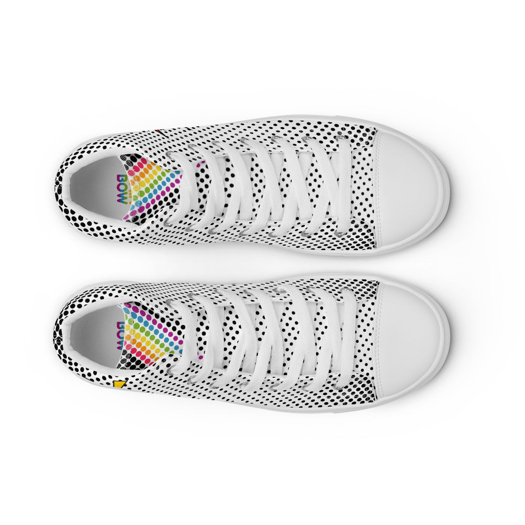 Pow! Pop Art High Top Trainers (male sizes) High Tops The Rainbow Stores