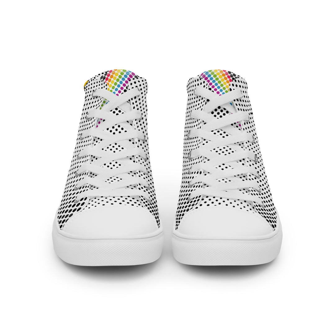 Pow! Pop Art High Top Trainers (male sizes) High Tops The Rainbow Stores