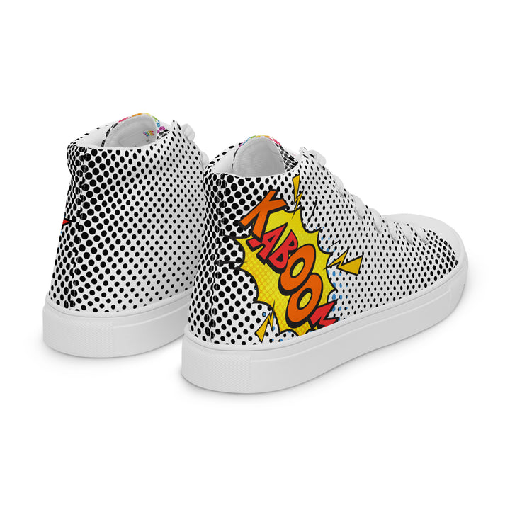 Pow! Pop Art High Top Trainers (male sizes) High Tops The Rainbow Stores