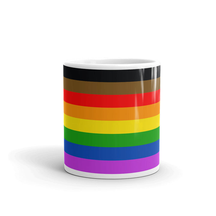 Philadelphia POC Pride Flag Mug Mugs The Rainbow Stores