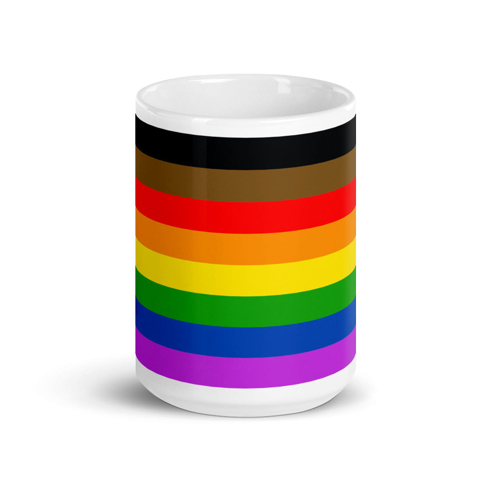 Philadelphia POC Pride Flag Mug Mugs The Rainbow Stores
