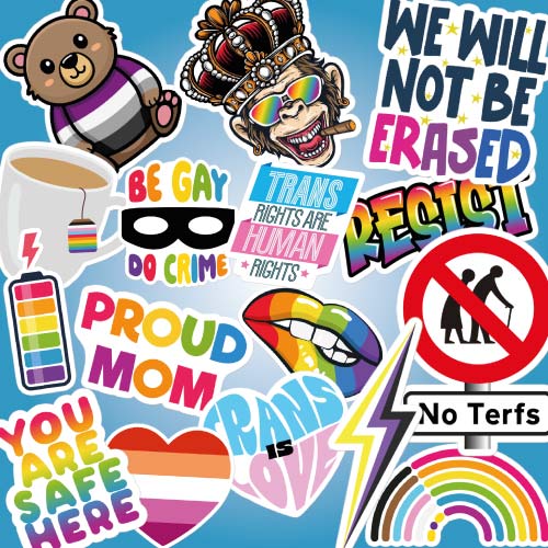 LGBTQ+ Stickers