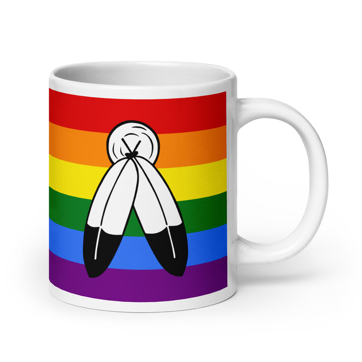 2 Spirit Pride Flag Mug Mugs The Rainbow Stores