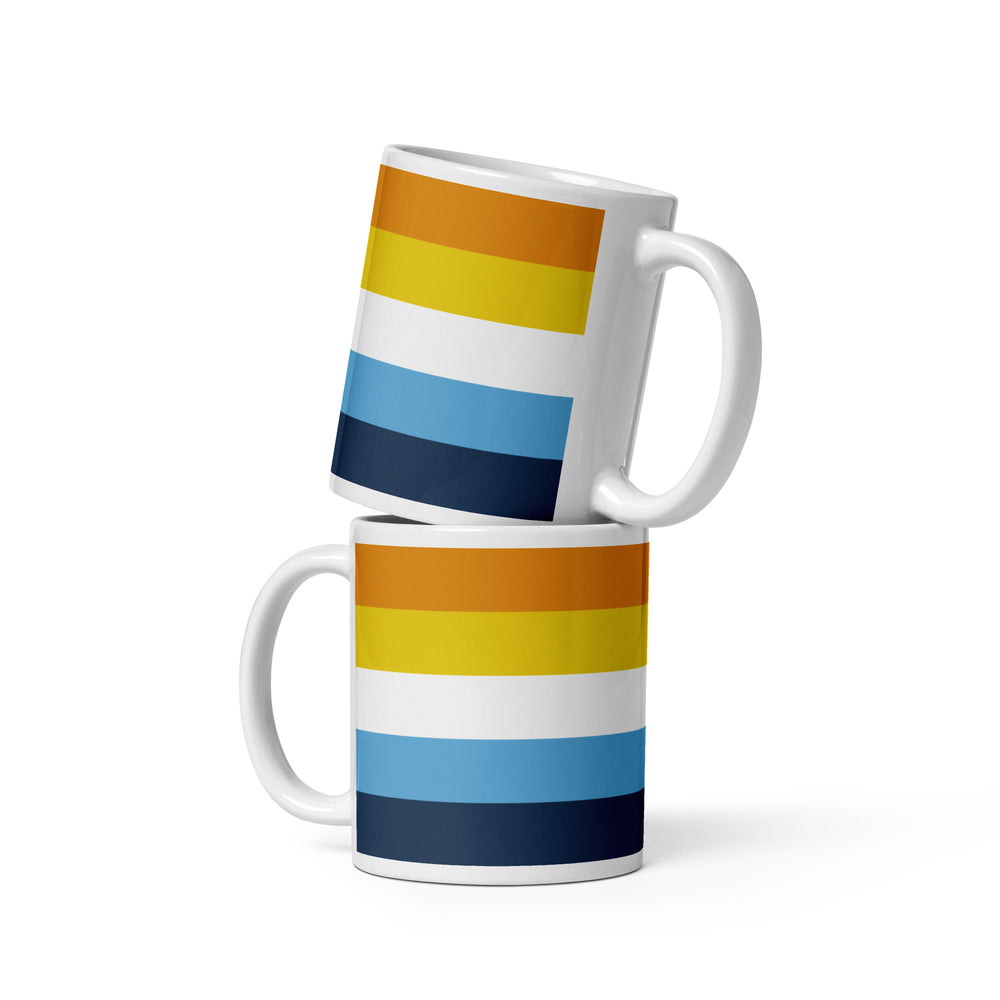 AroAce Pride Flag Mug Mugs The Rainbow Stores