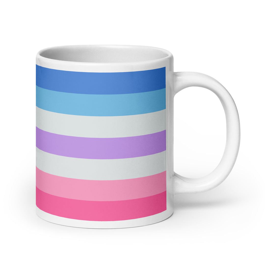 Bigender Pride Flag Mug Mugs The Rainbow Stores