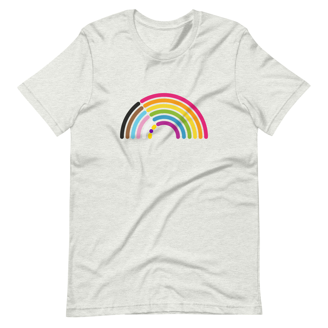 Intersex Inclusive Pride Rainbow T-Shirt T-shirts The Rainbow Stores