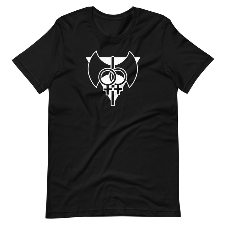 Labrys With Double Venus Lesbian T-Shirt T-shirts The Rainbow Stores