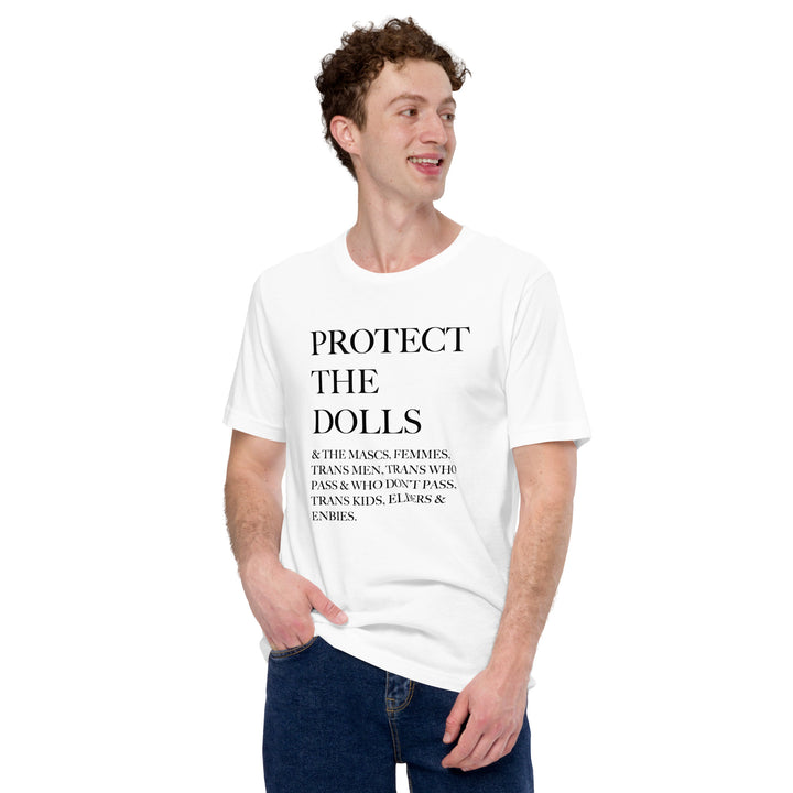 Protect The Dolls And The Mascs Inclusive T-Shirt T-shirts The Rainbow Stores
