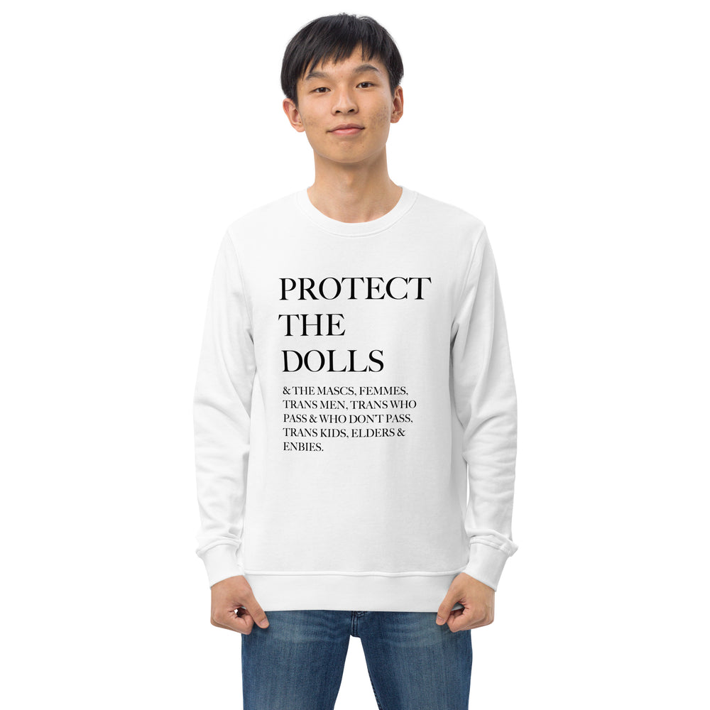 Protect The Dolls Inclusive Organic Sweatshirt Sweatshirts SOL's The Rainbow Stores