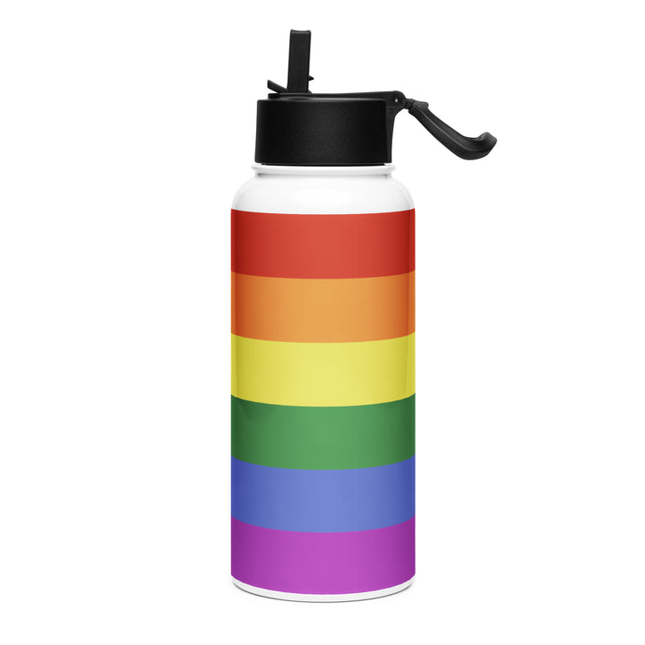 Rainbow Pride Flag Stainless Steel Water Bottle Water Bottle The Rainbow Stores