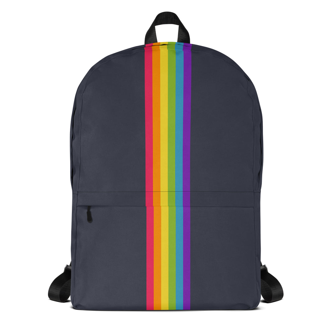 Rainbow Pride Stripe Backpack Bags The Rainbow Stores