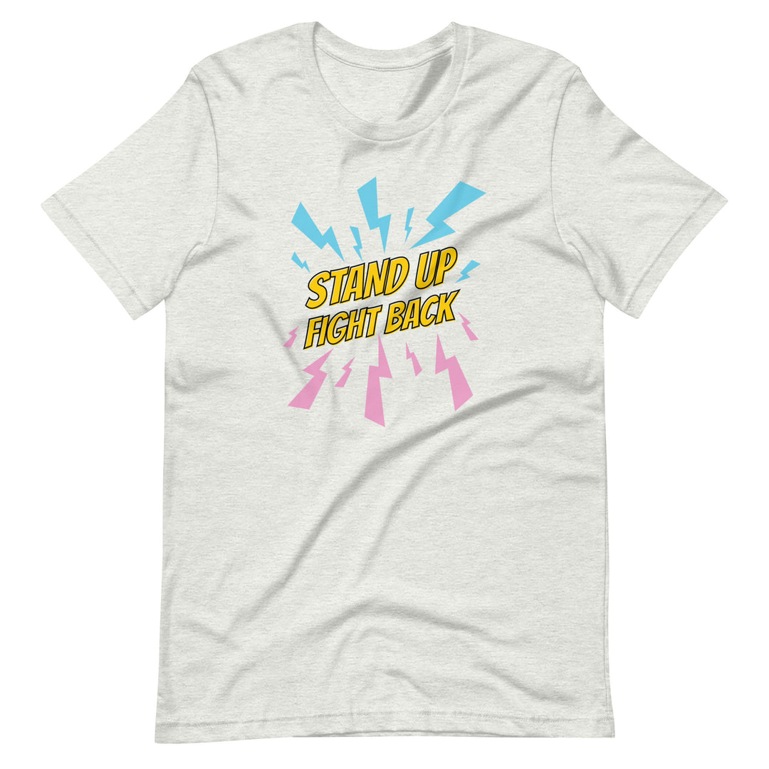 Stand Up Fight Back Trans Pride T-Shirt T-shirts The Rainbow Stores