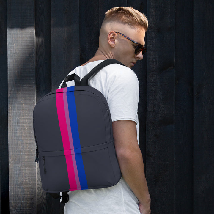 Bisexual Pride Stripe Backpack
